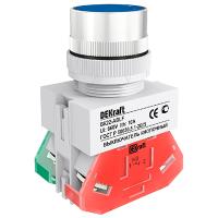 Выключатель кнопочный ABLF 22мм синий 220В IP54 Schneider Electric