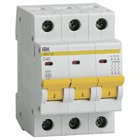 Автомат 3Р 40А D 4,5кА ВА47-29 IEK