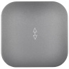 Глори сталь переключатель 1кл открытая 10А IP20 
