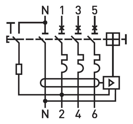 Дифавтомат 4Р 32А C тип AC 30мА 6кА 4мод АВДТ-63N EKF PROxima